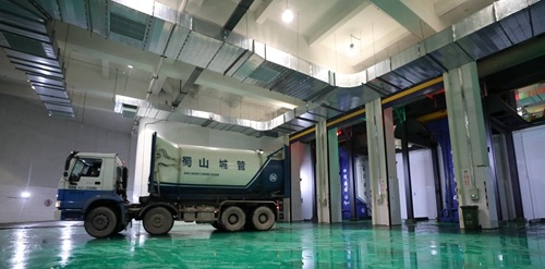 盘龙城垃圾中转站升级改造，打造绿色、智能、高效的垃圾处理新模式